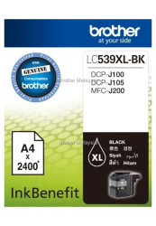 Brother LC-539XL BK Siyah Orjinal Kartuş - 1