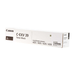 Canon C-EXV-39 Siyah Orjinal Fotokopi Toneri - 1