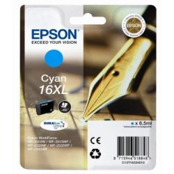 Epson 16XL-T1632-C13T16324020 Mavi Orjinal Kartuş - Epson