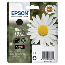 Epson 18XL-T1811-C13T18114020 Siyah Orjinal Kartuş - 1