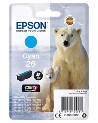 Epson 26-T2612-C13T26124020 Mavi Orjinal Kartuş - Epson