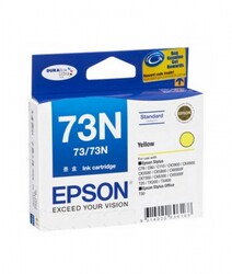 Epson 73N-C13T105490 Sarı Orjinal Mürekkep Kartuşu - Epson
