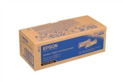 Epson Aculaser C2900/C13S050631 Siyah Orjinal Toner 2li Paket - 1