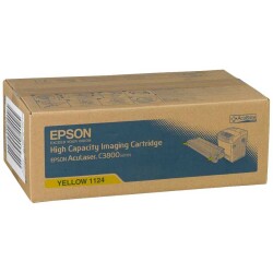 Epson Aculaser C3800/C13S051124 Sarı Orjinal Toner Yüksek Kapasiteli - Epson