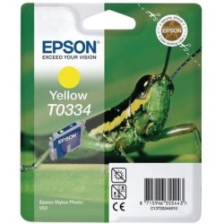 Epson T0334-C13T03344020 Sarı Orjinal Kartuş - Epson