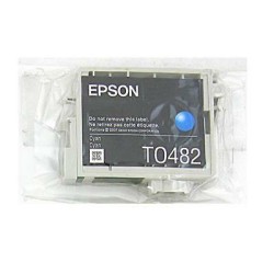 Epson T0482-C13T04824020 Mavi Orjinal Kartuş (Kutusuz Ürün) - Epson