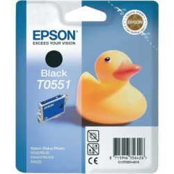Epson T0551-C13T05514020 Siyah Orjinal Kartuş - Epson