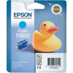 Epson T0552-C13T05524020 Mavi Orjinal Kartuş - Epson