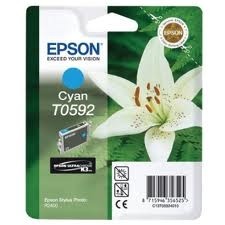 Epson T0592-C13T05924020 Mavi Orjinal Kartuş - 1