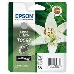 Epson T0597-C13T05974020 Açık Siyah Orjinal Kartuş - 1