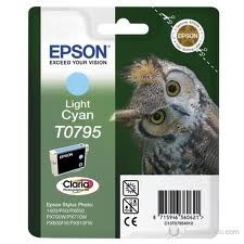 Epson T0795-C13T07954020 Açık Mavi Orjinal Kartuş - Epson