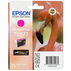 Epson T0873-C13T08734020 Kırmızı Orjinal Kartuş - 1