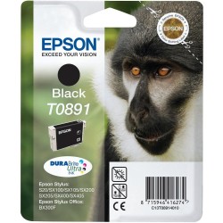 Epson T0891-C13T08914020 Siyah Orjinal Kartuş - Epson