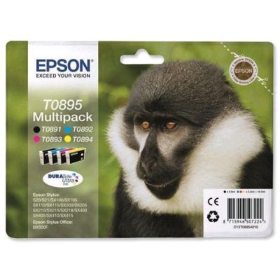 Epson T0895 Multipaket Kartuş C13T08954020