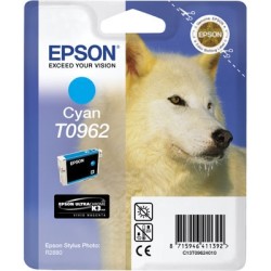 Epson T0962-C13T09624020 Mavi Orjinal Kartuş - 1