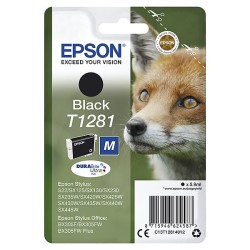 Epson T1281-C13T12814020 Siyah Orjinal Kartuş - 1