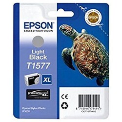 Epson T1577-C13T15774010 Açık Siyah Orjinal Kartuş - 1