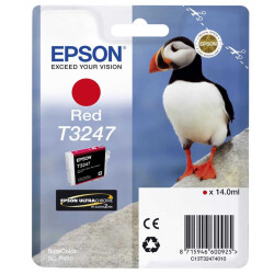 Epson T3247-C13T32474010 Kırmızı-Red Orjinal Kartuş - Epson