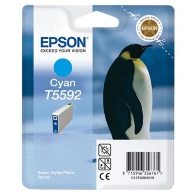 Epson T5592-C13T55924020 Mavi Orjinal Kartuş - 1
