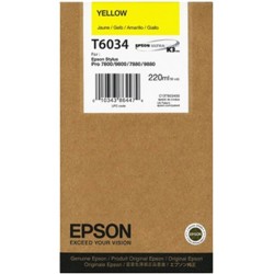 Epson T6034-C13T603400 Sarı Orjinal Kartuş - Epson