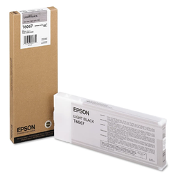 Epson T6067-C13T606700 Açık Siyah Orjinal Kartuş - 1