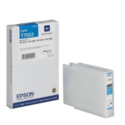 Epson T7552XL-C13T755240 Mavi Orjinal Kartuş Yüksek Kapasiteli - 1