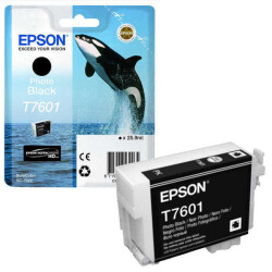 Epson T7601-C13T76014010 Foto Siyah Orjinal Kartuş - Epson