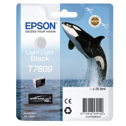 Epson T7609-C13T76094010 Açık Açık Siyah Orjinal Kartuş - Epson
