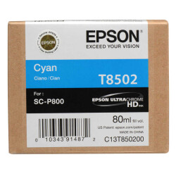 Epson T8502-C13T850200 Mavi Orjinal Kartuş - Epson