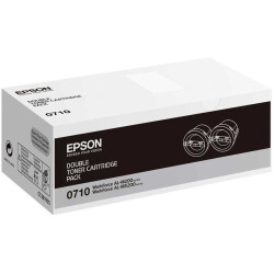 Epson WorkForce AL-M200/C13S050710 Siyah Orjinal Toner 2Li Paket - Epson