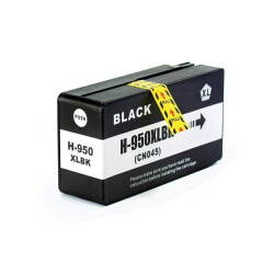 Hp 950XL-CN045AE Siyah Muadil Kartuş Yüksek Kapasiteli - 1