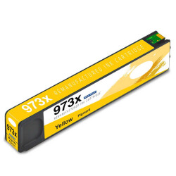 Hp 973X-F6T83AE Sarı Muadil Kartuş Yüksek Kapasiteli - Hp