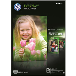 HP Q2510A Günlük Parlak Fotoğraf Kağıdı 100 Yaprak A4 200Gr - 1