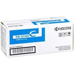 Kyocera TK-5140 Mavi Orjinal Toner - 1