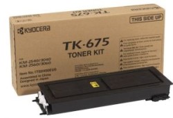 Kyocera TK-675 Siyah Orjinal Toner - 1