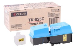 Kyocera TK-825 Mavi Orjinal Toner - Kyocera