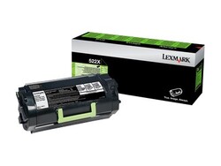 Lexmark 525X-52D0XA0 Siyah Orjinal Toner Ekstra Yüksek Kapasiteli - Lexmark