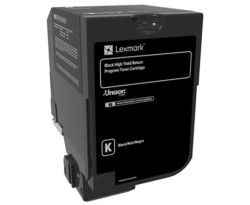 Lexmark 74C5HK0 Siyah Orjinal Toner Ekstra Yüksek Kapasiteli - 1