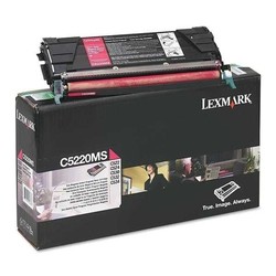 Lexmark C522-C5220MS Kırmızı Orjinal Toner - 1