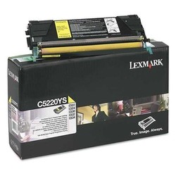 Lexmark C522-C5220YS Sarı Orjinal Toner - Lexmark