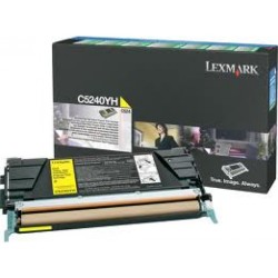 Lexmark C524-C5240YH Sarı Orjinal Toner Yüksek Kapasiteli - Lexmark