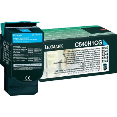 Lexmark C540-C540H1CG Mavi Orjinal Toner Yüksek Kapasiteli - 1
