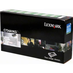 Lexmark C734-X734-C734A1KG Siyah Orjinal Toner - 1