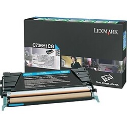Lexmark C736-X746-C736H1CG Mavi Orjinal Toner Yüksek Kapasiteli - Lexmark