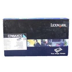 Lexmark C746-C748-C746A3CG Mavi Orjinal Toner - Lexmark