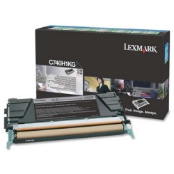 Lexmark C746-C748-C746H1KG Siyah Orjinal Toner - Lexmark