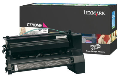 Lexmark C770-C772-X772-C7700MH Kırmızı Orjinal Toner Yüksek Kapasiteli - 1