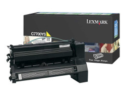 Lexmark C770-C772-X772-C7700YS Sarı Orjinal Toner - Lexmark