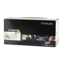 Lexmark C772-X772-C7720YX Sarı Orjinal Toner Ekstra Yüksek Kapaiteli - Lexmark