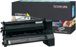 Lexmark C782-X782-C782X1YG Sarı Orjinal Toner Ekstra Yüksek Kapasiteli - Lexmark